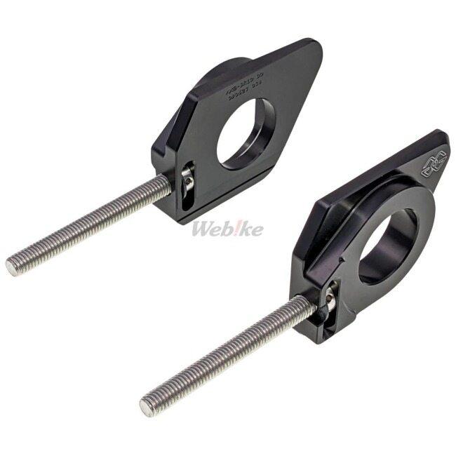 GILLES TOOLING ギルズツーリング AXB チェーンアジャスター カラー：ブラック Bandit 1250 A GSX-R 1000 600 750 GSX1300R Hayabusa TL R S SUZUKI スズキの画像