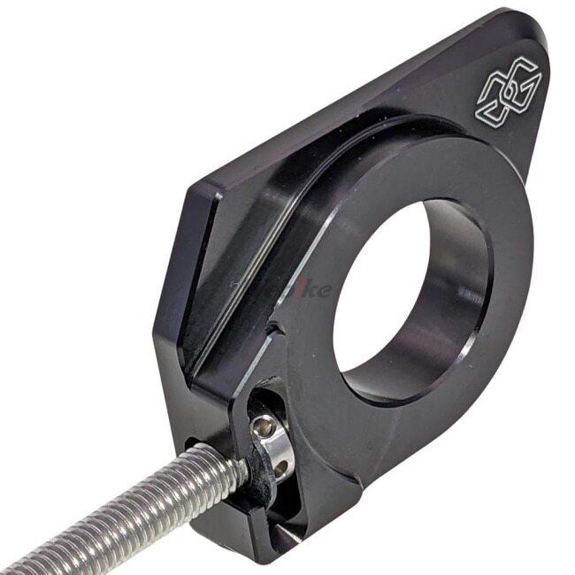 GILLES TOOLING ギルズツーリング AXB チェーンアジャスター カラー：ブラック Bandit 1250 A GSX-R 1000 600 750 GSX1300R Hayabusa TL R S SUZUKI スズキの画像
