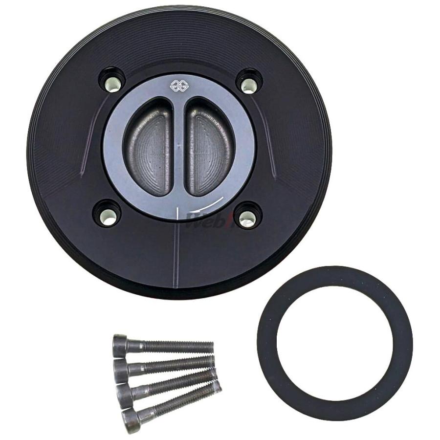 ドゥカティ　ストリートファイタータンクキャップ TDF06 TWM Special Compornents製【カーボン】タンクキャップクイック