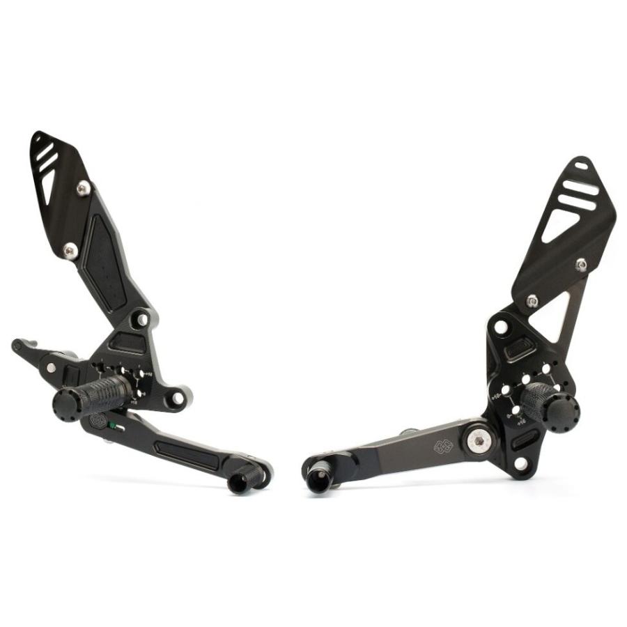 GILLES TOOLING ギルズツーリング アジャスタブル バックステップキット FXR MT-07 Pure Tracer 700 7 XSR YAMAHA ヤマハ バックステップ ステップ 足回り | ブランド登録なし