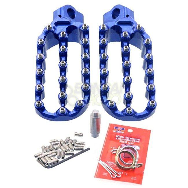 PROMOTO BILLET(FASTWAY) プロモトビレット(ファストウェイ) Adventure ステップ カラー：ブルー SuperTenere XT1200Z YAMAHA ヤマハ フットペグ 足回り