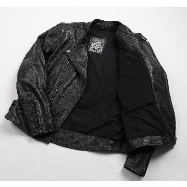 DEGNER（デグナー） レザーメッシュジャケット サイズ：XL レザー