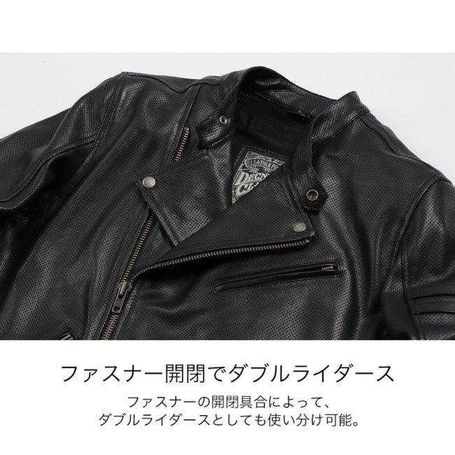 DEGNER（デグナー） レザーメッシュジャケット サイズ：XL レザー
