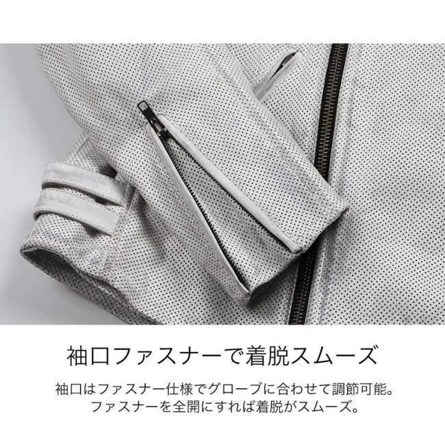 DEGNER（デグナー） レザーメッシュジャケット サイズ：XL レザー