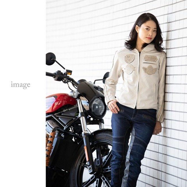 DEGNER（デグナー） レディースメッシュフード付ジャケット サイズ：L