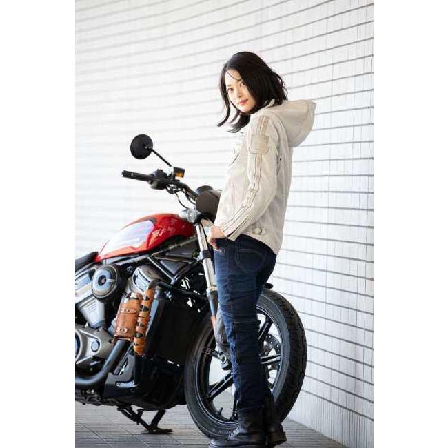 DEGNER（デグナー） レディースメッシュフード付ジャケット サイズ：L