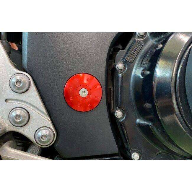 ランソムマシンワークス フレームホールキャップ 隼 gsx1300r ハヤブサ 