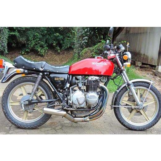OUTEX（アウテックス） 手曲げ集合管 CB400F HONDA ホンダ フル