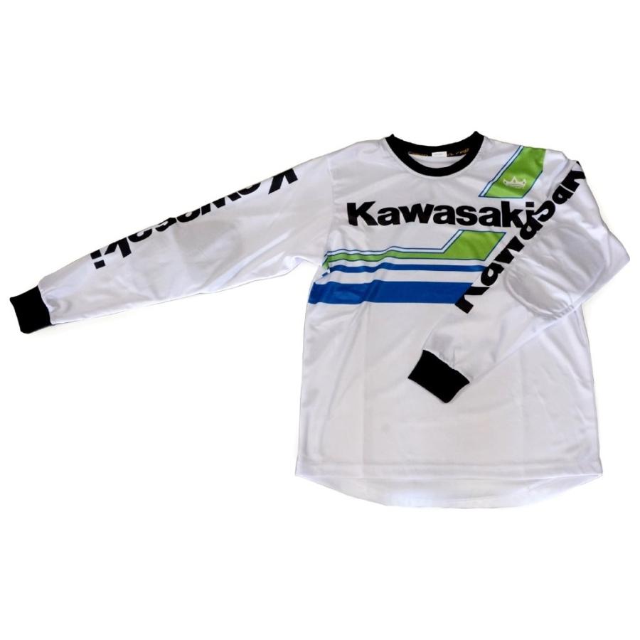 デザイン生地 HollyEquip ホーリーエクイップ VMX KAWASAKI 80's ジャージ サイズ