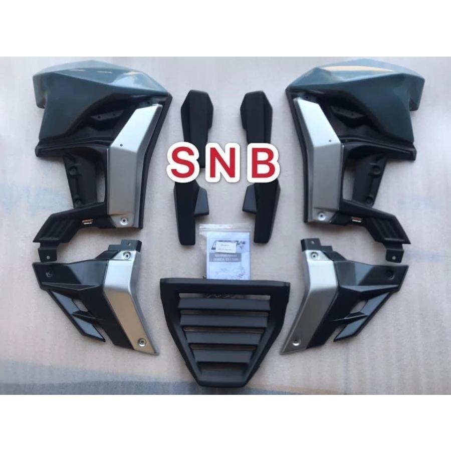 SNB エスエヌビー Dressed-up Fairing CB150R Color：Grey Exmotion