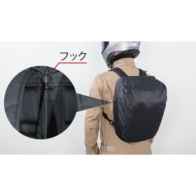 TANAX motofizz タナックス モトフィズ ライディングザック 18 カラー：グレー  CB125R YZF-R25 HONDA ホンダ YAMAHA ヤマハ シートバッグの画像