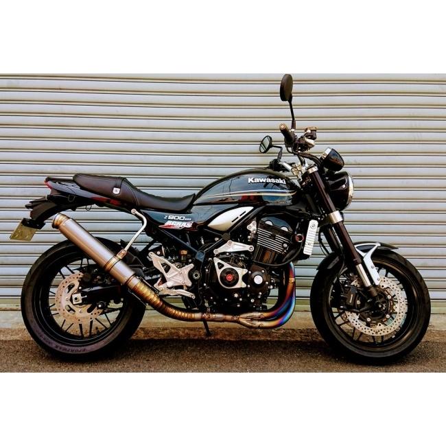 ASAHINA RACING アサヒナレーシング フルチタンEX レーシングスペック GPフォーミュラサイレンサー仕様 Z900RS KAWASAKI カワサキ フルエキゾーストマフラー_2