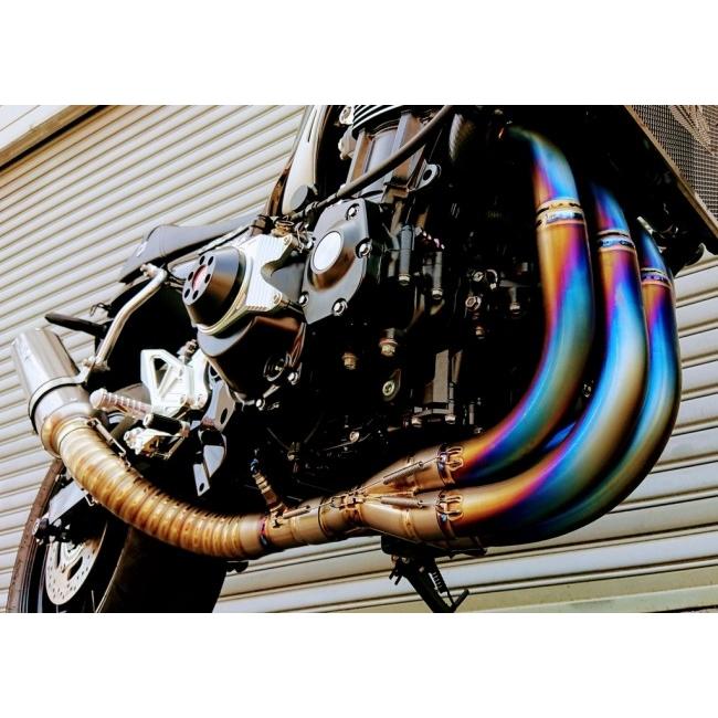 ASAHINA RACING アサヒナレーシング フルチタンEX レーシングスペック GPフォーミュラサイレンサー仕様 Z900RS KAWASAKI カワサキ フルエキゾーストマフラー_4