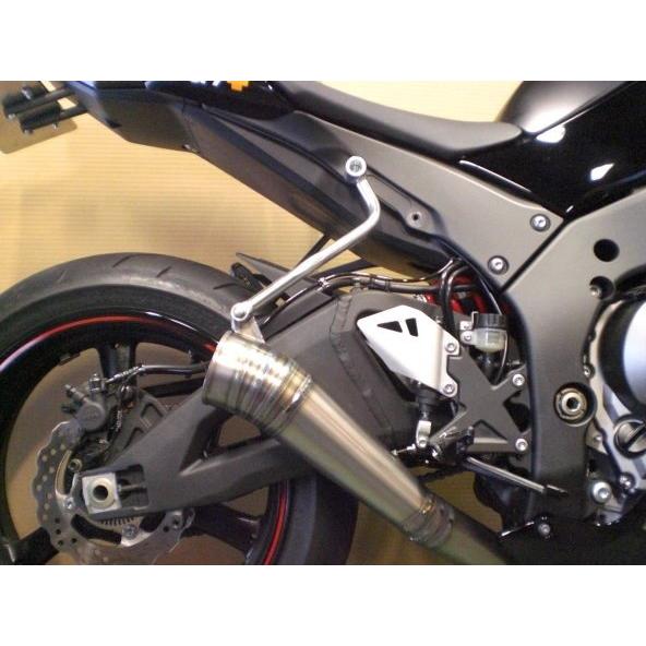 ASAHINA RACING アサヒナレーシング GPスタイル メガフォンスリップオン オプション専用バッフル：あり / オプションサイレンサーステー：あり ZX10R マフラー