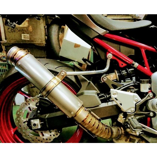 ASAHINA RACING アサヒナレーシング フルチタンGPフォーミュラスリップオン サイレンサー長：300mm / オプションサイレンサーステー：あり Z900 マフラーの画像