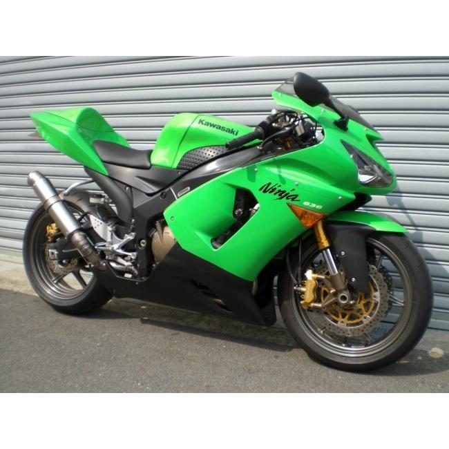 ASAHINA RACING アサヒナレーシング GPフォーミュラスリップオンマフラー ZX-6R KAWASAKI カワサキ スリップオンマフラー マフラー | ASAHINA Racing | 02