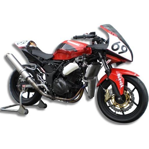 ASAHINA RACING アサヒナレーシング FULL TITAN EXHAUST MUFFLER SPEC オプション専用バッフル：スタンダードエンド用 NINJA250R KAWASAKI カワサキ マフラーの画像