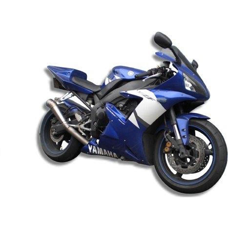 ASAHINA RACING アサヒナレーシング GPスタイル メガフォンスリップオン オプション専用バッフル：あり YZF-R1 YAMAHA ヤマハ スリップオンマフラー マフラーの画像