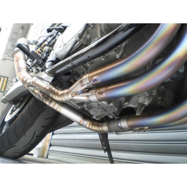 ASAHINA RACING アサヒナレーシング フルチタンEX 4-2-1 レーシングスペック サイレンサー長：300mm / エンド部：ラージエンド オプション専用バッフル：なし_4