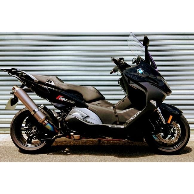 ASAHINA RACING アサヒナレーシング スリップオンマフラー インナー径：43Φ / オプションエビ管仕様：なし C 650 SPORT BMW マフラーの画像