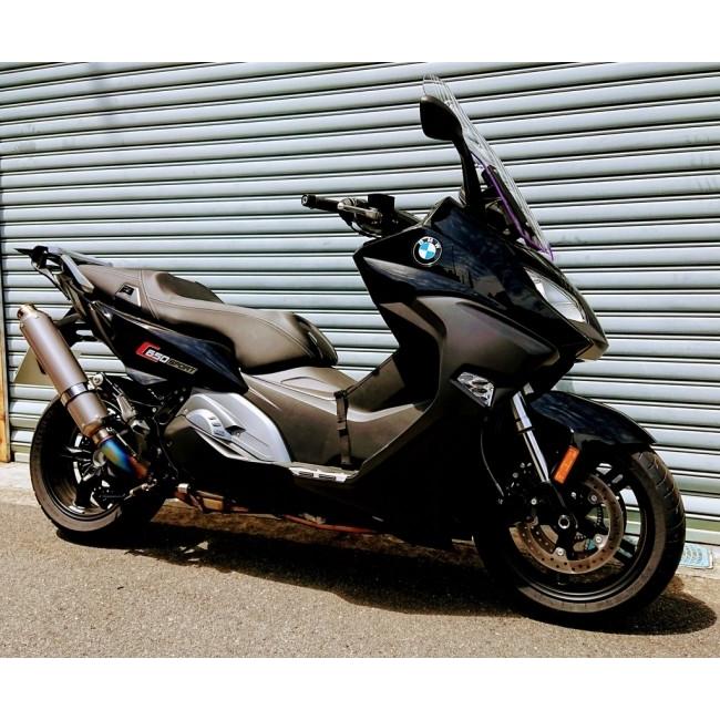 ASAHINA RACING アサヒナレーシング スリップオンマフラー インナー径：43Φ / オプションエビ管仕様：なし C 650 SPORT BMW マフラーの画像