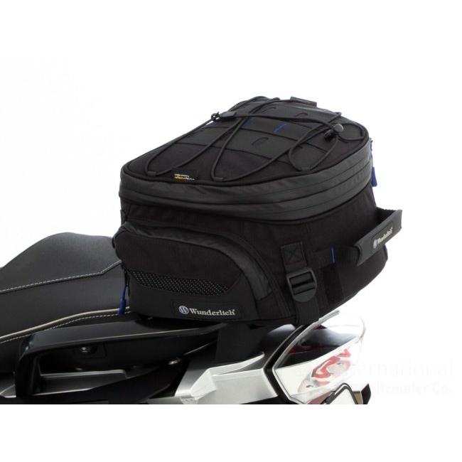 美品　Wunderlich バイクシート 黒 収納袋付き　 ワンダーリッヒ Wunderlich（ワンダーリッヒ） リアシートバック「Sport Tail Bags