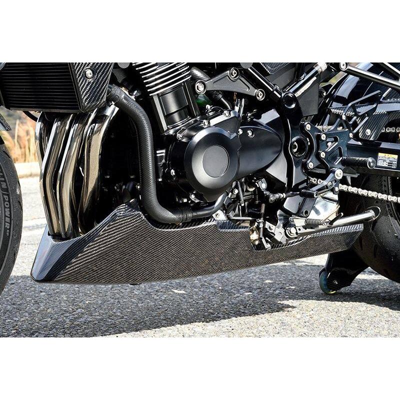 カワサキz900rs 　アーキ綾織りカーボンアンダーカウル カワサキz900rs アーキ綾織りカーボンアンダーカウル