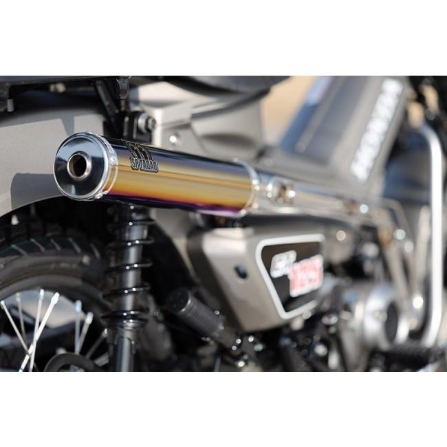 SP忠男 スペシャルパーツ忠男 PURESPORT(ピュアスポーツ)Sフルエキゾーストマフラー タイプ：チタンブルー CT125 HONDA ホンダ フルエキゾーストマフラー_11