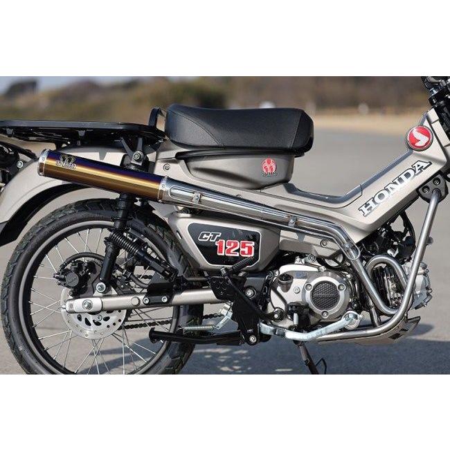 SP忠男 スペシャルパーツ忠男 PURESPORT(ピュアスポーツ)Sフルエキゾーストマフラー タイプ：チタンブルー CT125 HONDA ホンダ フルエキゾーストマフラー_12