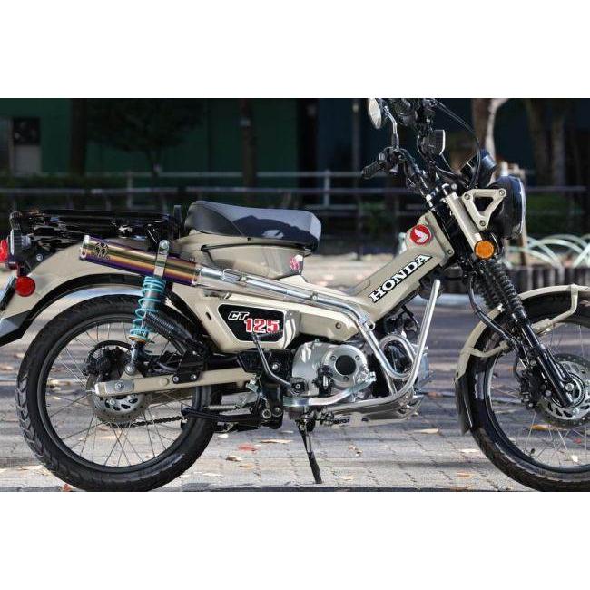 SP忠男 スペシャルパーツ忠男 PURESPORT(ピュアスポーツ)Sフルエキゾーストマフラー タイプ：チタンブルー CT125 HONDA ホンダ フルエキゾーストマフラー_2