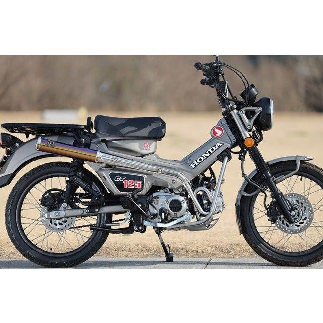 SP忠男 スペシャルパーツ忠男 PURESPORT(ピュアスポーツ)Sフルエキゾーストマフラー タイプ：チタンブルー CT125 HONDA ホンダ フルエキゾーストマフラー_4
