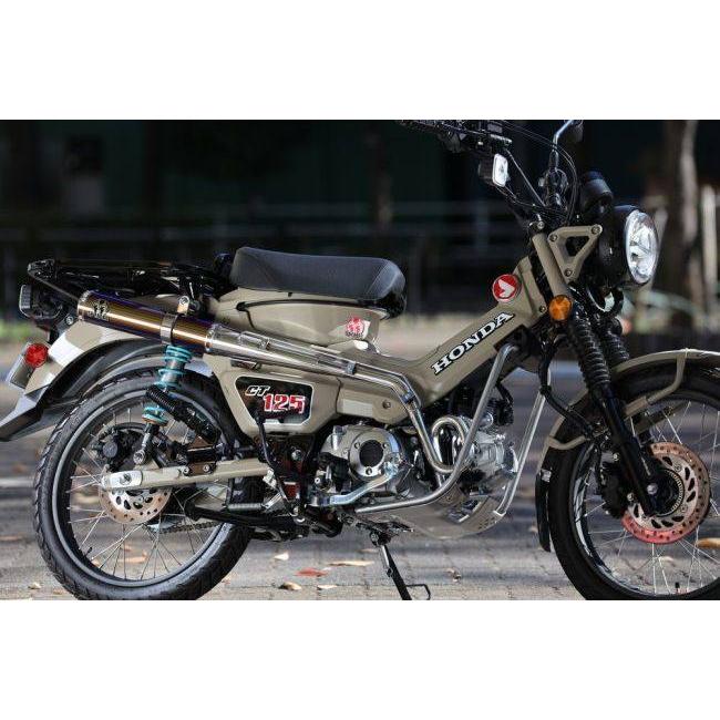SP忠男 スペシャルパーツ忠男 PURESPORT(ピュアスポーツ)Sフルエキゾーストマフラー タイプ：チタンブルー CT125 HONDA ホンダ フルエキゾーストマフラー_6