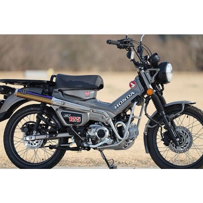 SP忠男 スペシャルパーツ忠男 PURESPORT(ピュアスポーツ)Sフルエキゾーストマフラー タイプ：チタンブルー CT125 HONDA ホンダ フルエキゾーストマフラー_8