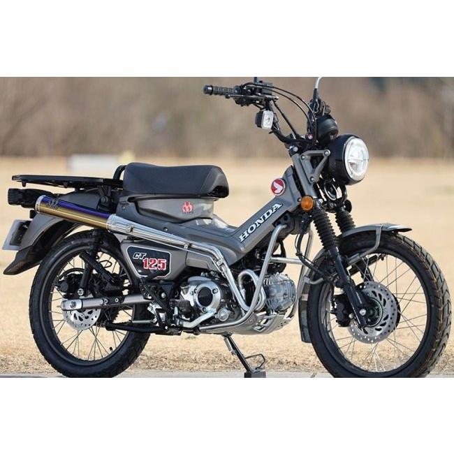 SP忠男 スペシャルパーツ忠男 PURESPORT(ピュアスポーツ)Sフルエキゾーストマフラー タイプ：チタンブルー CT125 HONDA ホンダ フルエキゾーストマフラー_9