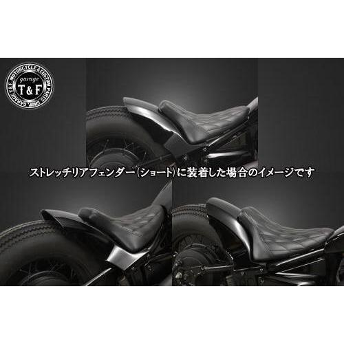 ドラッグスター400 クラシック　シート、フェンダー、シーシーバー、ハンドル等 Garage T＆F ガレージ シングルシート タイプ：ダイヤ ドラッグスター