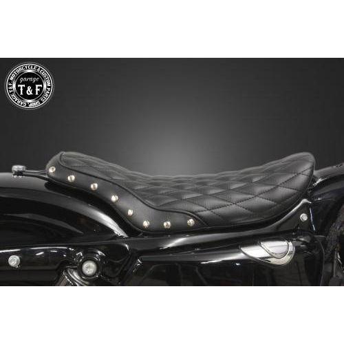 ガレージ T&F スタッド付きシングルシートタイプBフラット タイプ：ダイヤ Garage T＆F ガレージ スタッド付きシングルシートタイプBフラット