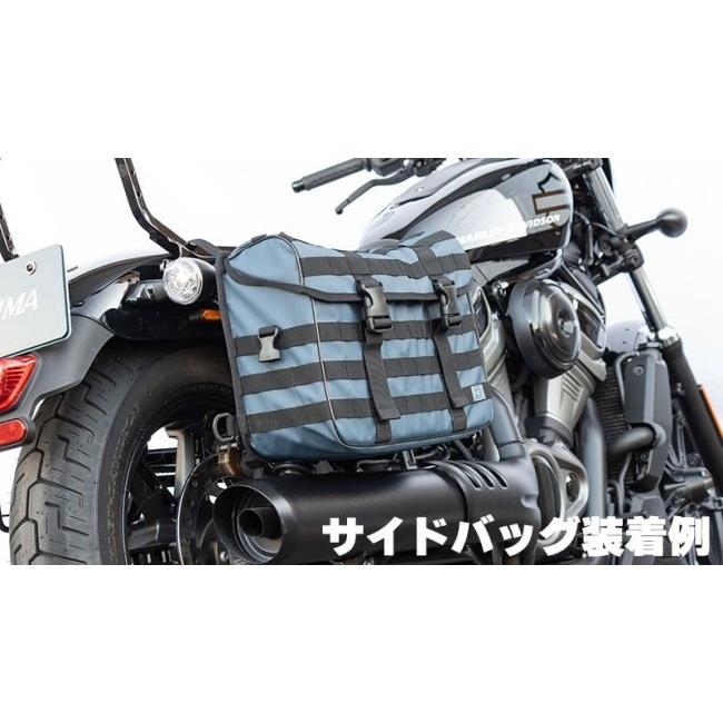 KIJIMA キジマ サドルバッグガード DHW タイプ：右側 ナイトスター 