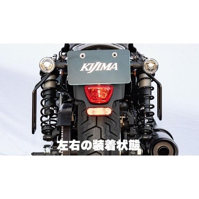 KIJIMA（キジマ） サドルバッグガード DHW タイプ：左側 ナイトスター