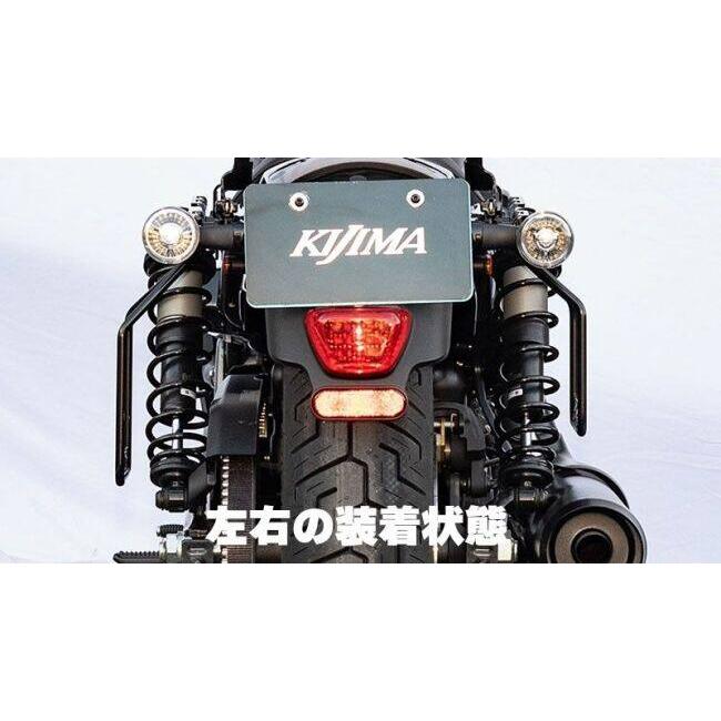 KIJIMA（キジマ） サドルバッグガード DHW タイプ：左側 ナイトスター