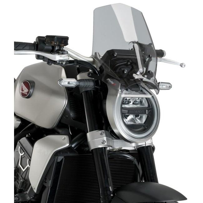 Puig プーチ ニュージェネレーションNKスクリーン(SPORT) カラー：スモーク CB1000R (2018-) BLACK EDITION HONDA ホンダ スクリーン 外装_1