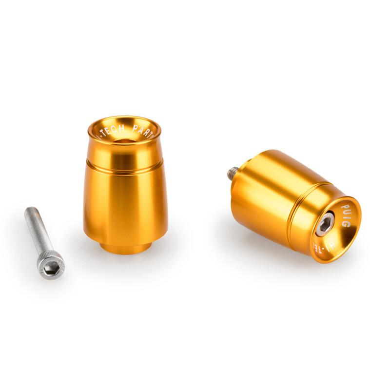 Puig プーチ バーエンド スポーツ(Bar Ends Sport Model) カラー：ゴールド YAMAHA ヤマハ ハンドル | Puig