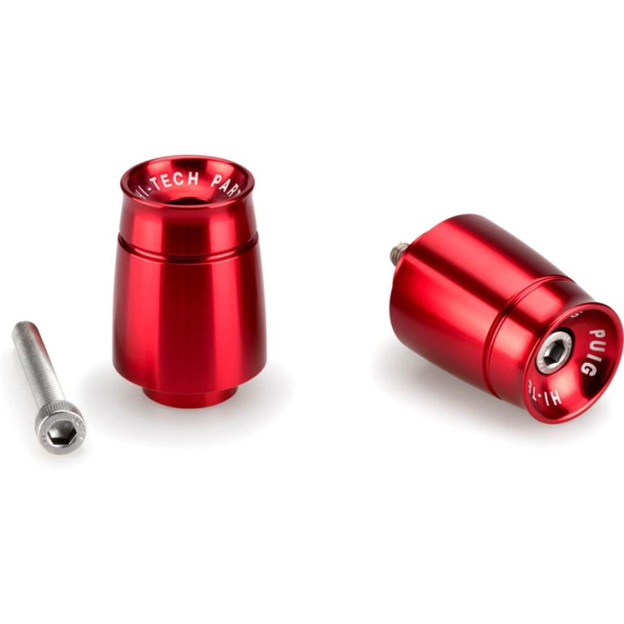 Puig プーチ バーエンド スポーツ(Bar Ends Sport Model) カラー：レッド FJR1300AE FJR1300AS FJR1300A FZ1 FZ8 FAZER FZS600フェザー MT-09 SP YZF-R1 YZF-R6 | Puig