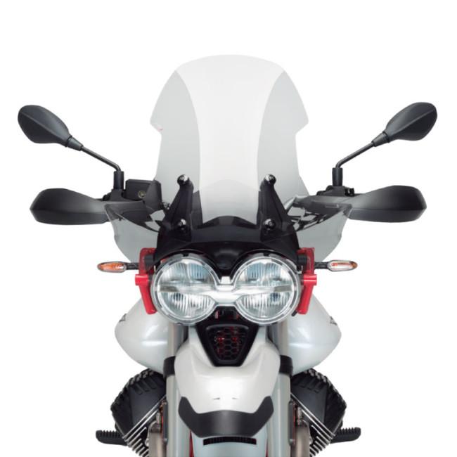 Puig プーチ ツーリングスクリーン(Touring Screen) カラー：クリア V85 EVOCATIVE GRAPHICS TT CENTENARIO 850 TRAVEL MOTOGUZZI モトグッチ スクリーン 外装 | Puig | 05