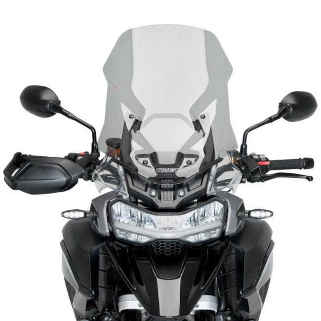 トライアンフTiger1200(スポーツ)スモークスクリーン Puig（プーチ） ツーリングスクリーン(Touring Screen) カラー