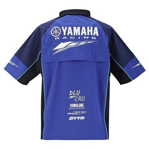 Y’S GEAR(YAMAHA) ワイズギア YRB18-SA レーシングピットシャツ サイズ：S ピットシャツ・ワークシャツ アパレルの画像