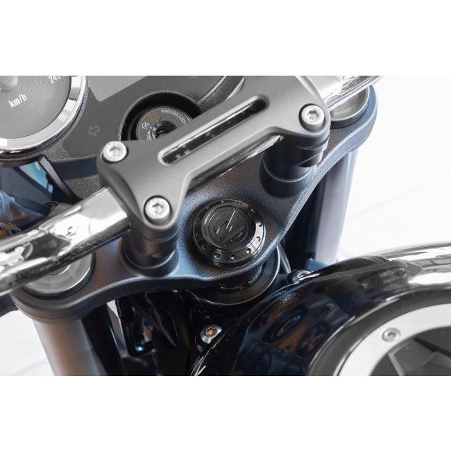 ブラック ステム 左右対称 woodstock WOODSTOCK ウッドストック バーハンドル用ステム上下