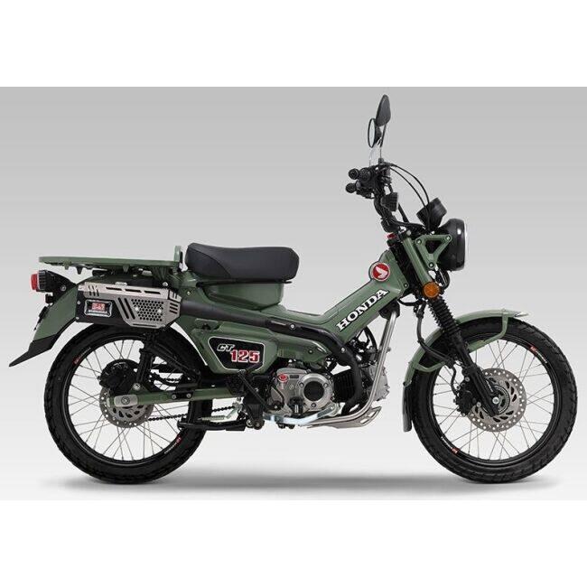 YOSHIMURA ヨシムラ 機械曲 Tactical［タクティカル］サイクロン 政府認証 CT125 HONDA ホンダ フルエキゾーストマフラー マフラーの画像