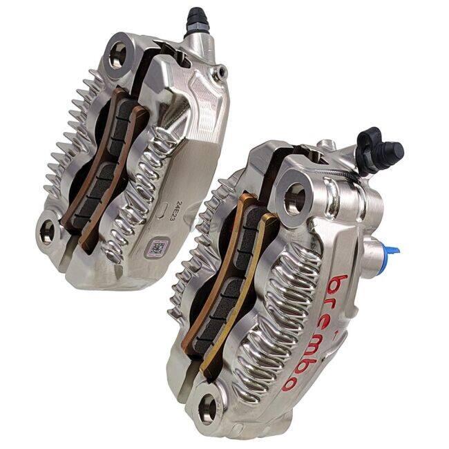 brembo CNCブレーキキャリパー 108mmピッチ右側のみ brembo（ブレンボ） GP4-MS 108mm CNC ラジアルモノブロックブレーキ
