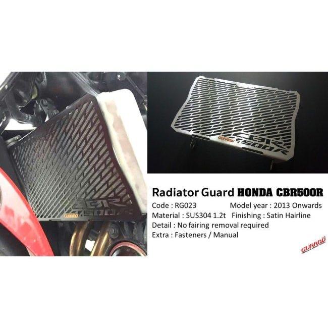 GUARDO ガルドー Stainless Steel Radiator Guard CBR500R HONDA ホンダ ラジエーターコアガード・オイルクーラーコアガード 冷却関連 エンジン | ブランド登録なし | 01
