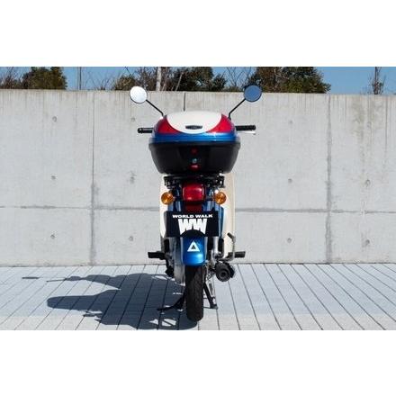 World Walk ワールドウォーク スーパーカブ110 純正色 塗装リアボックス(2色塗装) カラー：バージンベージュ×クラシカルホワイト 車体用バッグ・ケース_5